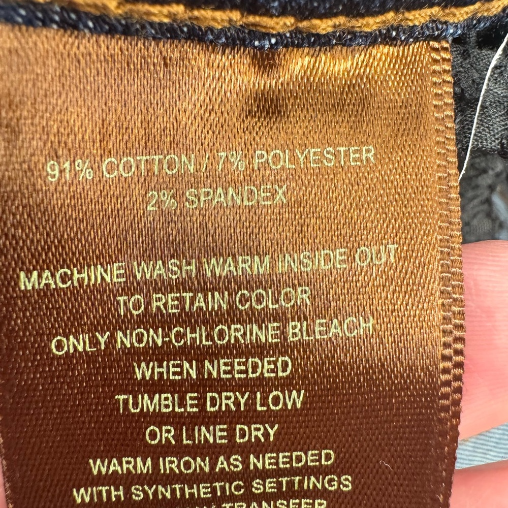 Kut from the Kloth Women’s Catherine dark blue jeans size 10 - Picture 6 of 8